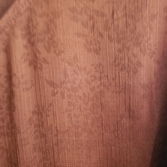 Additionelle Silky Jacquard Tie Front Wrap Top - Picture 10 of 11